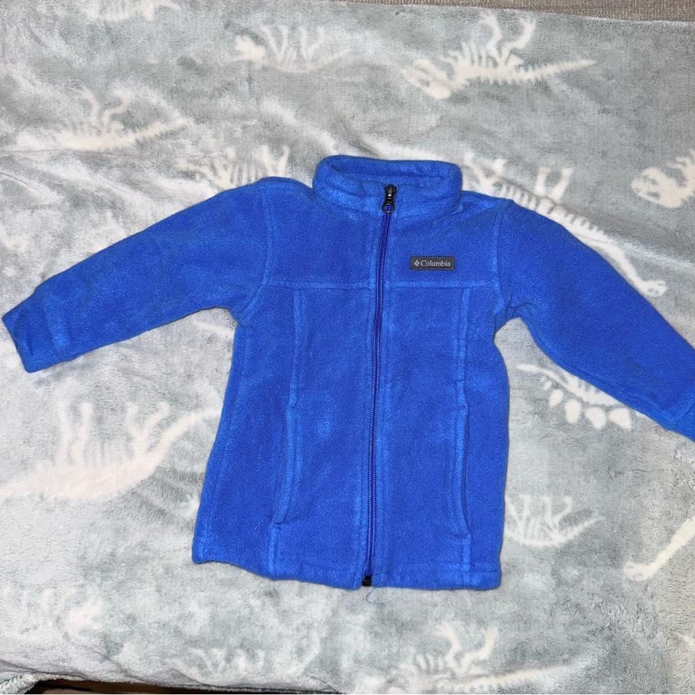 Columbia Vibrant Blue Fleece Jacket